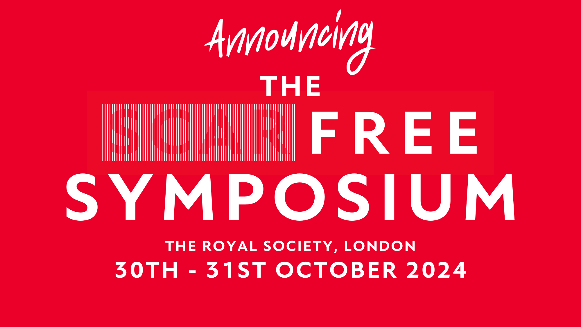 Announcing Sff Symposium